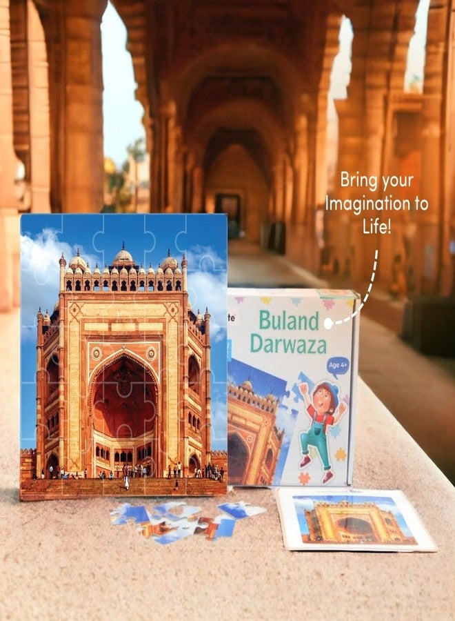 Mittimate Buland Darwaza Jigsaw Puzzle Game for Kids Age 4 to 6 Old I 36 Pieces Puzzle Toy I Birthday Gift for Children - Image 3